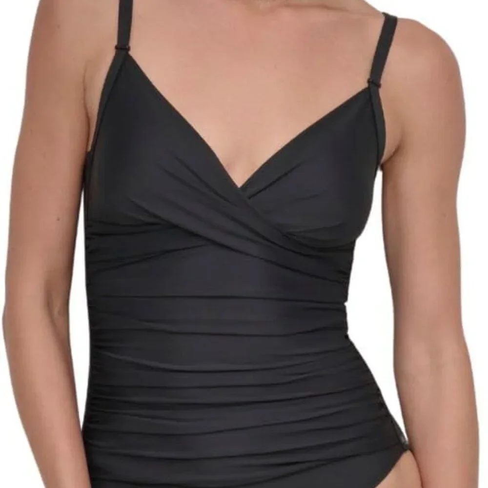 DKNY  One Piece Swimsuit with Tummy Control - Picture 2 of 4